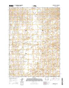 2015 Map of McKenzie Flat, 2015 Print