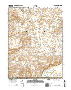 2015 Map of McPherson Springs, 2015 Print