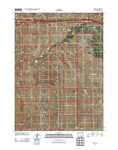 2012 Map of Meads, 2012 Print