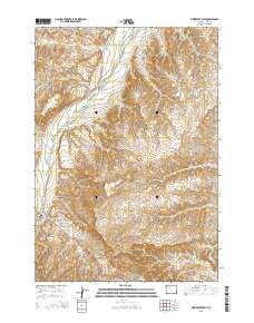 2015 Map of Meeteetse East, 2015 Print