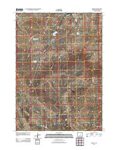 2012 Map of Merino, 2012 Print