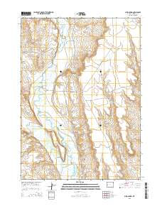 2015 Map of Mesa Spring, 2015 Print