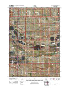 2012 Map of Mexican Pass SW, 2012 Print