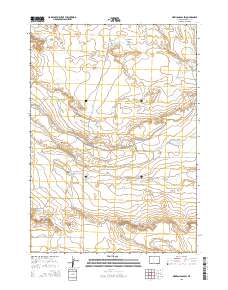 2015 Map of Mexican Pass SW, 2015 Print