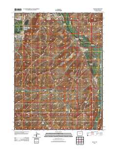 2012 Map of Millis, 2012 Print