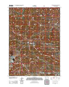 2012 Map of Miners Delight, 2012 Print