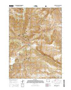 2015 Map of Miners Delight, 2015 Print