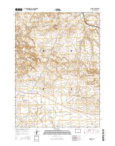 2015 Map of Moneta, 2015 Print