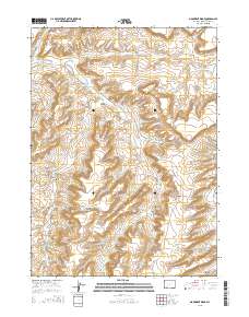 2015 Map of Monument Ridge, 2015 Print