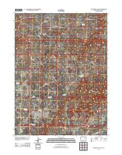 2012 Map of Monument Valley, 2012 Print