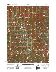 2012 Map of Morgan, 2012 Print