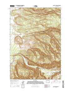 2015 Map of Mount Jackson, 2015 Print