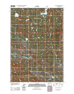 2012 Map of Muddy Creek, 2012 Print