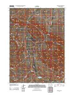 2012 Map of Muddy Gap, 2012 Print
