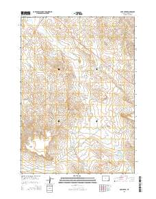 2015 Map of Mule Creek, 2015 Print
