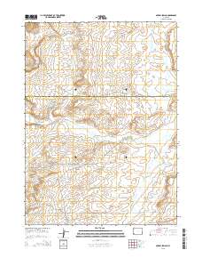 2015 Map of Mulkay Spring, 2015 Print