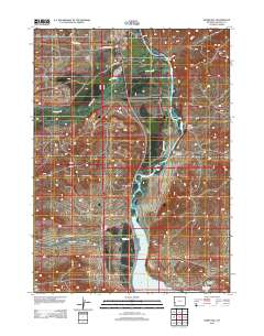 2012 Map of Names Hill, 2012 Print