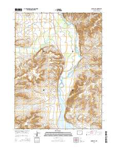 2015 Map of Names Hill, 2015 Print
