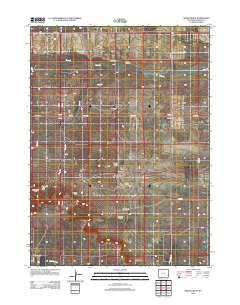 2012 Map of Needle Rock, 2012 Print