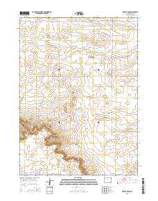 2015 Map of Needle Rock, 2015 Print