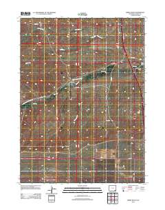 2012 Map of Nimmo Ranch, 2012 Print