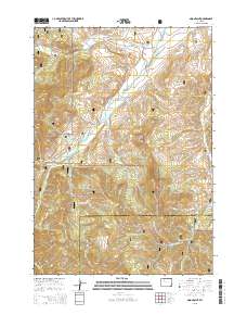 2015 Map of Noon Point, 2015 Print