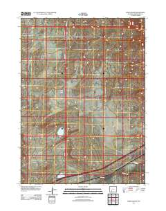 2012 Map of North Baxter, 2012 Print