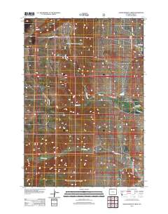 2012 Map of North Bennett Creek, 2012 Print