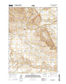 2015 Map of Notches Dome, 2015 Print
