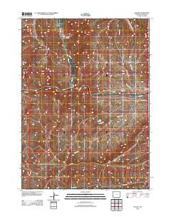 2012 Map of Nugget, 2012 Print