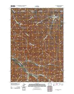 2011 Map of O T O Ranch, 2011 Print