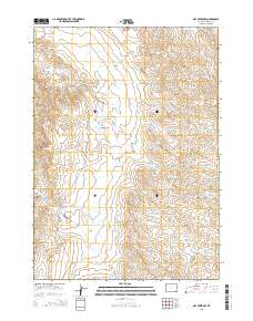 2015 Map of Oat Creek NW, 2015 Print