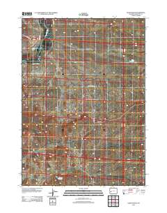 2012 Map of Olsen Ranch, 2012 Print