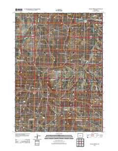 2012 Map of Olson Springs, 2012 Print