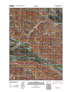2012 Map of Onion Springs, 2012 Print