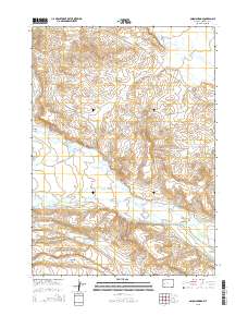 2015 Map of Onion Springs, 2015 Print