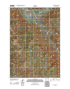 2012 Map of Opal Creek, 2012 Print