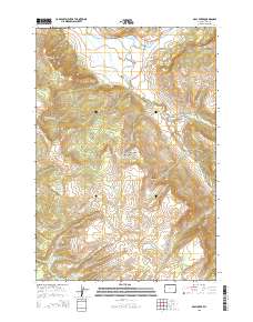 2015 Map of Opal Creek, 2015 Print