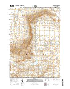 2015 Map of Oregon Basin, 2015 Print