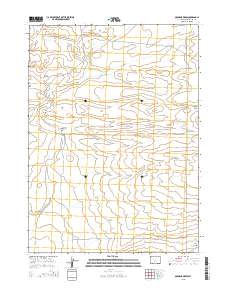 2015 Map of Osborne Draw, 2015 Print