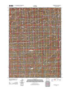 2012 Map of Osborne Well, 2012 Print