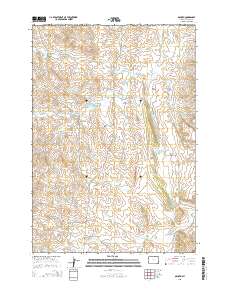 2015 Map of Oshoto, 2015 Print