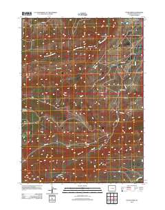 2012 Map of Otter Creek, 2012 Print