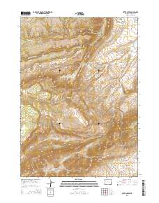 2015 Map of Otter Creek, 2015 Print