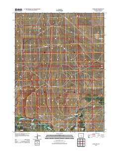 2012 Map of Overland, 2012 Print