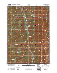 2012 Map of Park Creek, 2012 Print