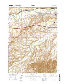 2015 Map of Parkerton, 2015 Print