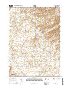 2015 Map of Pass Creek, 2015 Print