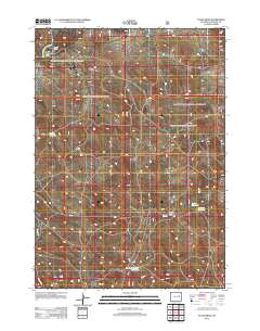 2012 Map of Patsy Draw, 2012 Print