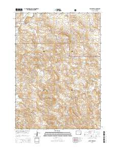 2015 Map of Patsy Draw, 2015 Print